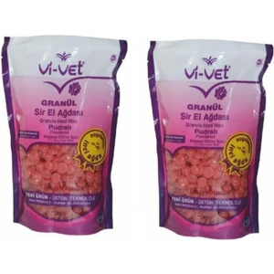 Vi-Vett Vivet Granül Soyulabilir Boncuk Sir Ağda Pudralı 250 gr x 2