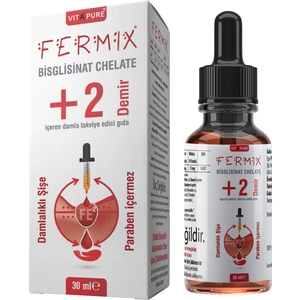 Fermix Damla bisglisinat Chelate form (Yeni Formül )