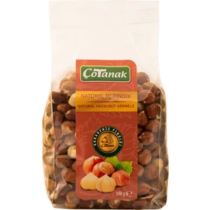 Çotanaknatürel İç Fındık 500 gr
