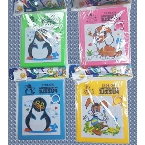 Figürlü Kaydırmalı Puzzle Oyuncak