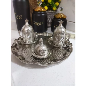Ymn Bakırcılık Gümüş 2 Li Set Fincan Takımı , Kahve Fincanı , Hediye Ymnbakırcılık Kahve fincanı,Fincan ve tabak takımı,Modern kahve fincanları,El yapımı fincan takımı
