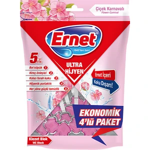 Ultra Hijyen Klozet Blok Çiçek Karnavalı 4 x 50 gr
