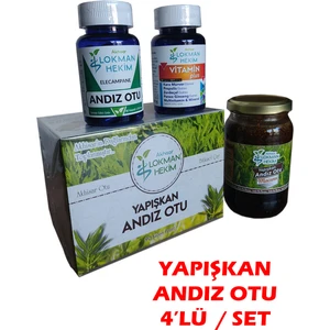 Yapışkan Andız Otu 4'lü Set