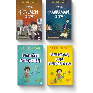 Fenomen Kitap Seti (4 Kitap) (Nasıl Fenomen Oldum? - Nasıl Kahraman Oldum? - Ingilizce No Problem - Anlıyorum Ama Konuşamıyorum )
