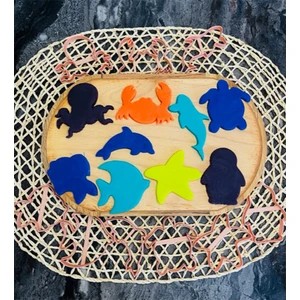 Small Shapes Deniz Canlıları 10'lu Set Kurabiye Kalıbı