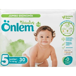 Botanika Bebek Bezi Jumbo Ekonomik Paket Junior No:5 11-18 kg 30'lu