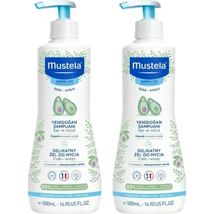 Gentle Cleansing Gel Yenidoğan Şampuanı 500 ml x 2 Adet