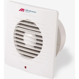 Banyo ve Mutfak Aspiratörü Beyaz Renk 100 mm Kolay Montaj Özelliği ile