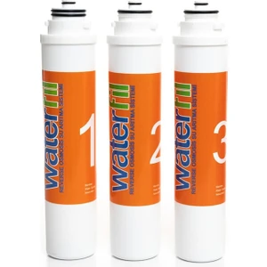 Kapalı Kasa Su Arıtma Cihazı Filtresi 3'lü Tak Çevir Filtre Se...