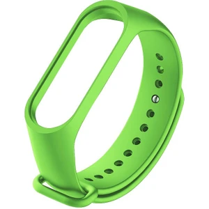 Xiaomi Mi Band 7 ile Uyumlu Saat Kayışı Ent Kaliteli Spor Saat Termoplastik Kordon  Açık Yeşil