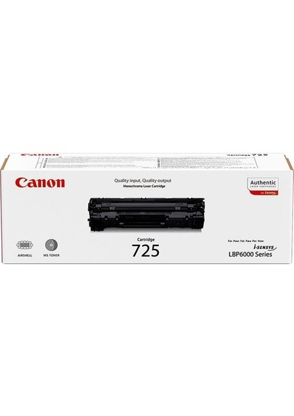 CRG-725 Orjinal Toner MF-3010