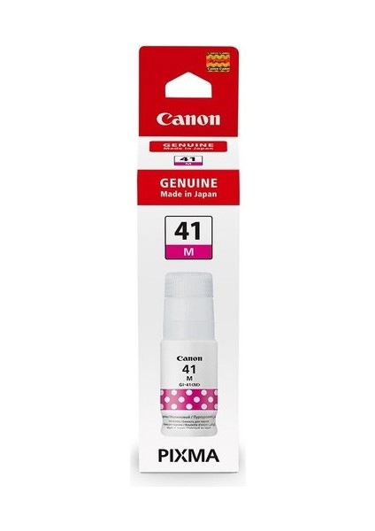 Gı-41 Kırmızı Orjinal Mürekkep Kartuş Pixma G3420