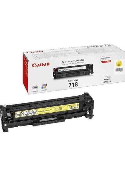CRG-718 Sarı Orjinal Toner LBP-7210CDN