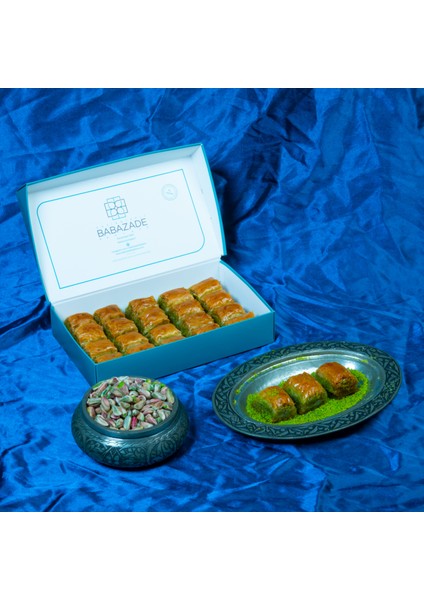 Hurma Sulu Fıstıklı Vegan Prens Baklava 0.5 kg