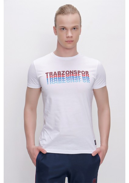 Tshirt Bisiklet Yaka Trabzonspor Baskılı