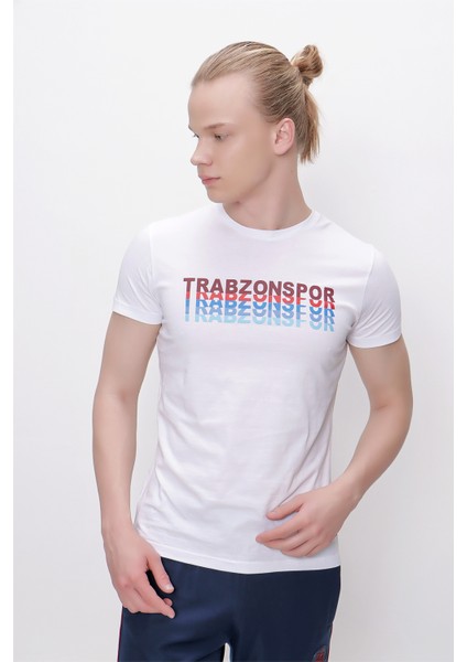 Tshirt Bisiklet Yaka Trabzonspor Baskılı