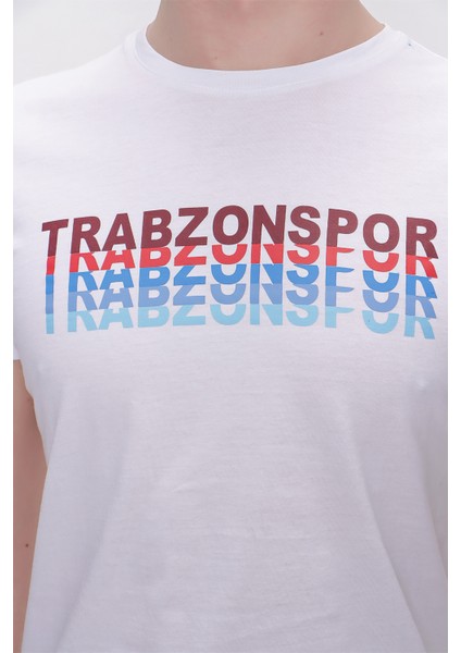 Tshirt Bisiklet Yaka Trabzonspor Baskılı