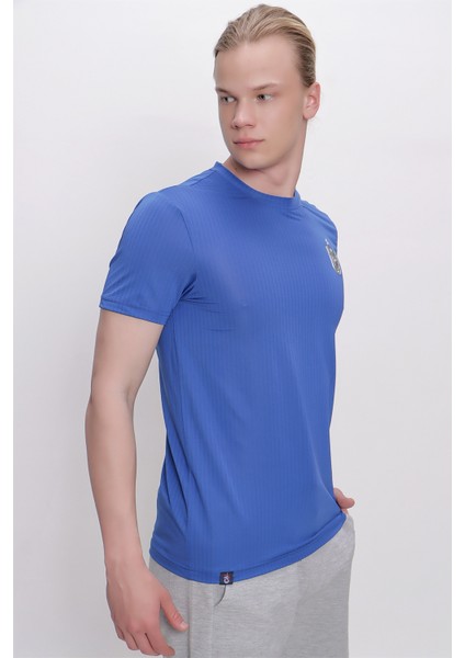 Tshirt Bisiklet Yaka Frekans Logolu