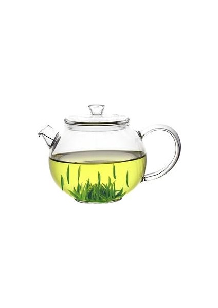 200 ml Şeffaf Cam Çaydanlık Isıya Dayanıklı Kung Fu Çay Seti Mini Küçük Çay Potu Filtre Puerh Çaydanlıklı Ev Çay Su Isıtıcısı | Çaydanlıklar