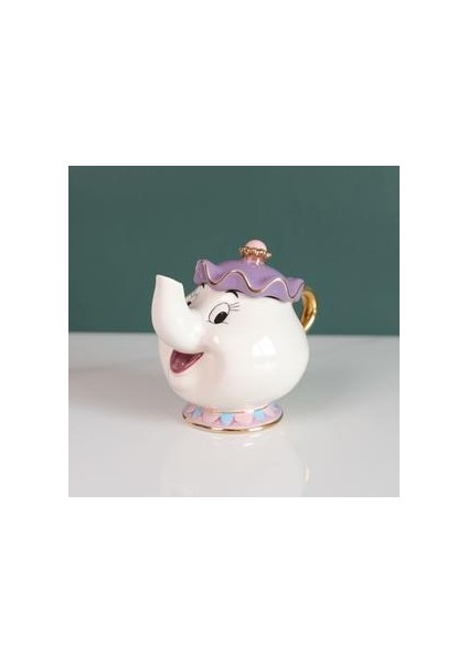Yeni Karikatür Çay Setleri Çaydanlık Kupa Çay Potu Fincan Kahve Pot Fincan Düğün Hediyesi Masa Dekorasyon Bir Set Güzel Noel Hediyesi | Teaware Setleri(Yurt Dışından)