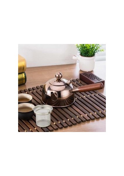 680 ml Çay Su Isıtıcısı Paslanmaz Çelik Çaydanlık Uzun Ahşap Saplı Isıya Dayanıklı Kaynar Çay Su Isıtıcısı Kahve Pot Su Isıtıcısı | Su Isıtıcılar modelleri