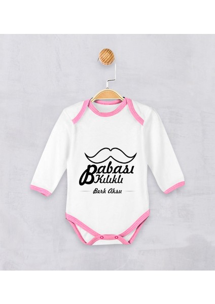 Kişiye Özel Babası Kılıklı Kız Bebek Zıbın