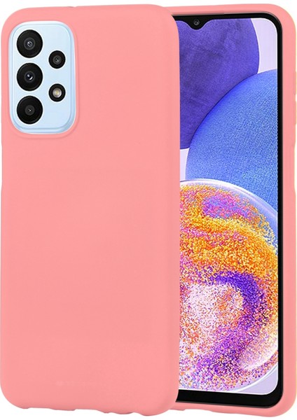 Samsung Galaxy A23 Pembe Için Sıvı Tpu Kılıf ( Yurt Dışından)