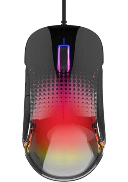 Ajazz AJ358 Kablolu Gaming Mouse 10000 Dpı 3325 Çip 8 Tuşları 7 Seviye AJ358 Rgb Oyuncu Mouse