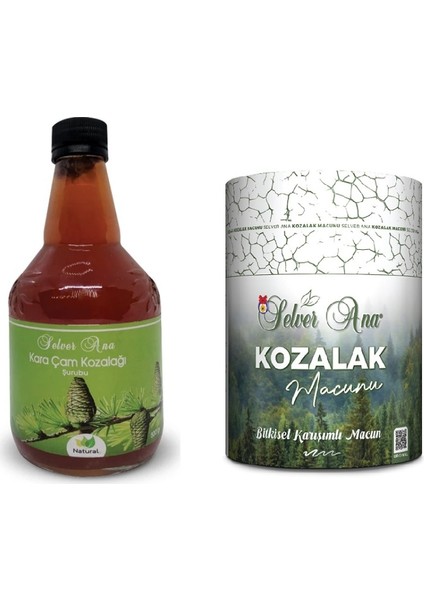 Kozalak Macunu 240 gr ve Kozalak Şurubu 500 ml