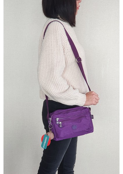 Kadın Çok Cepli Ayarlanabilir Çapraz Askılı Omuz Çantası modelleri