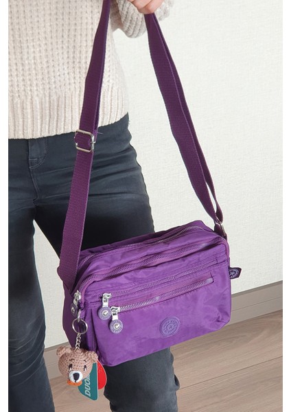 Kadın Çok Cepli Ayarlanabilir Çapraz Askılı Omuz Çantası indirimleri