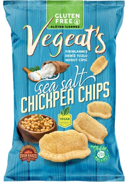 Fırınlanmış Deniz Tuzlu Nohut Cips 50 gr