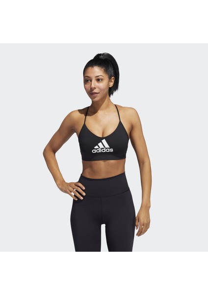 All Me Badge Of Sport Sporcu Sütyeni - Siyah EA3272