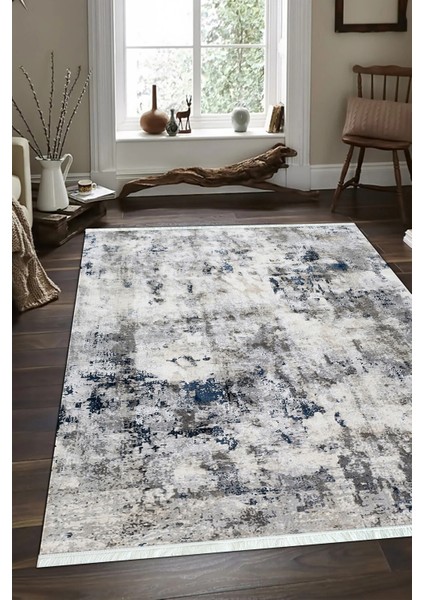 Dijital Baskılı Kaymaz Taban Yıkanabilir Modern Salon Halısı Mutfak Halısı ve Yolluk NH-SD-1123