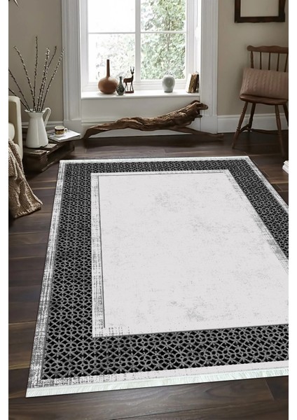 Dijital Baskılı Kaymaz Taban Yıkanabilir Modern Salon Halısı Mutfak Halısı ve Yolluk NH-SD-744
