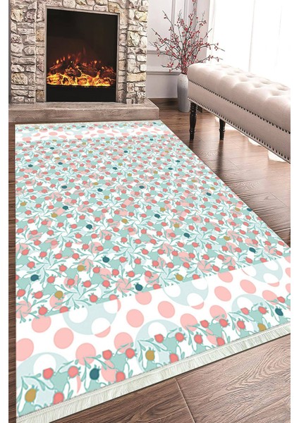 Dijital Baskılı Kaymaz Taban Yıkanabilir Salon Halısı Mutfak Halısı ve Koridor Halısı NH-HT-269