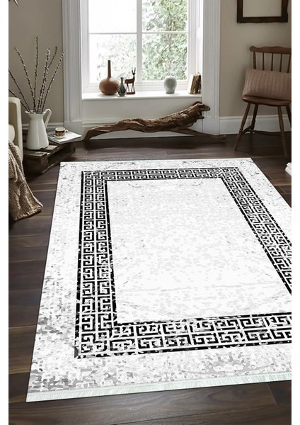 Dijital Baskılı Kaymaz Taban Yıkanabilir Modern Salon Halısı Mutfak Halısı ve Yolluk NH-SD-1078