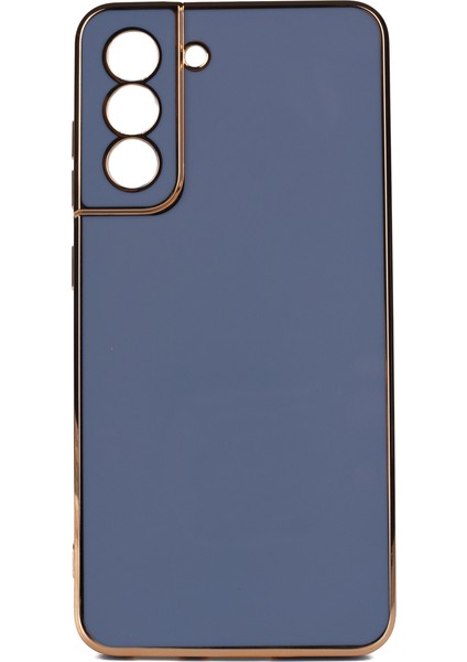 Samsung Galaxy S21 Fe Parlak Kenarlı Bark Silikon Kılıf