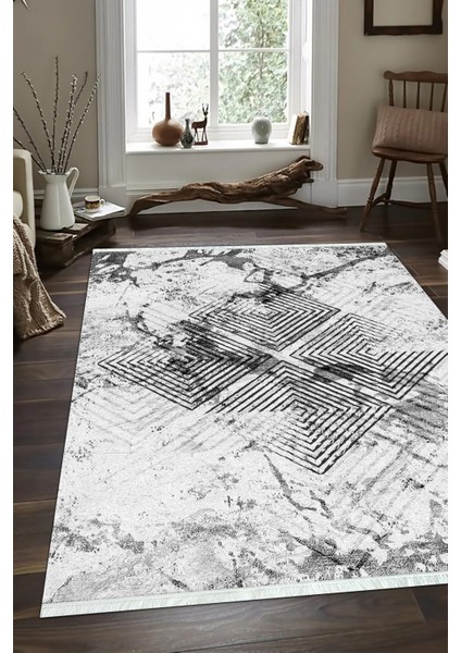 Dijital Baskılı Kaymaz Taban Yıkanabilir Modern Salon Halısı Mutfak Halısı ve Yolluk NH-SD-1035
