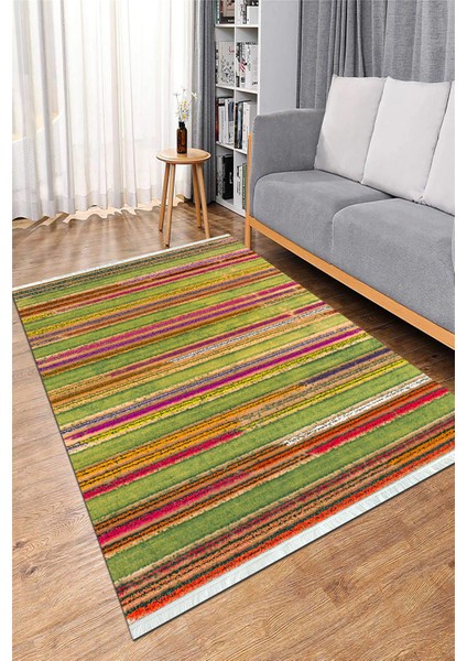 Dijital Baskılı Yıkanabilir Kaymaz Taban Salon Halısı Mutfak Halısı ve Koridor Halısı NH-HS-452