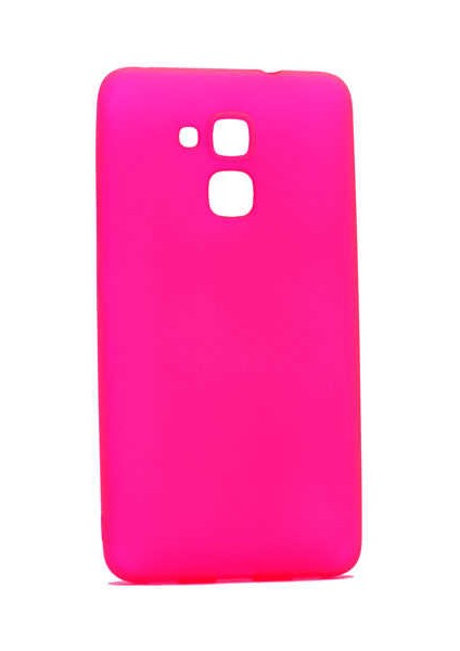 Huawei Honor Gt3 Kılıf Silikon Yumuşak Dokulu Premium- Pembe