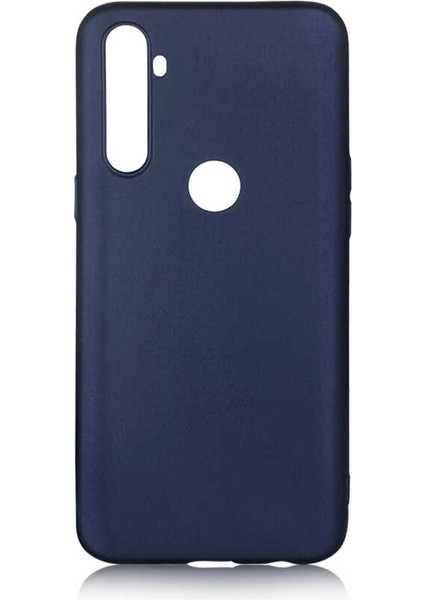 Realme C3 Kılıf Silikon Yumuşak Dokulu Premium- Lacivert