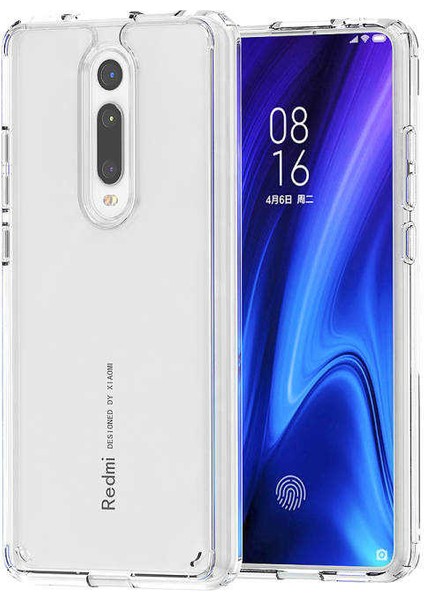 Xiaomi Mi 9t Kılıf Şeffaf Sert Tpu Silikon