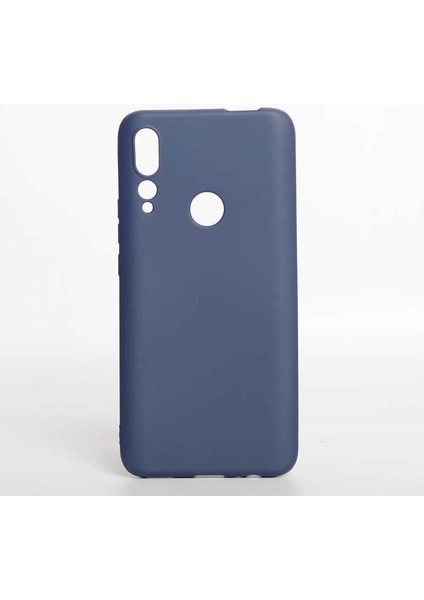 Huawei Y9 Prime 2019 Kılıf Silikon Yumuşak Dokulu Premium- Lacivert
