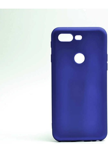 - General Mobile GM 9 Pro - Kılıf Mat Soft Premier Silikon Kapak - Saks Mavi