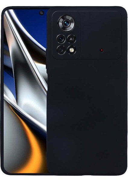 Xiaomi Poco M4 Pro 4g Kılıf Silikon Yumuşak Dokulu Premium- Siyah