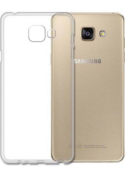 Galaxy A5 2016 Kılıf Şeffaf Silikon Lüx