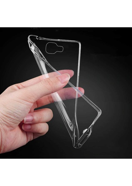 Galaxy A5 2016 Kılıf Şeffaf Silikon Lüx