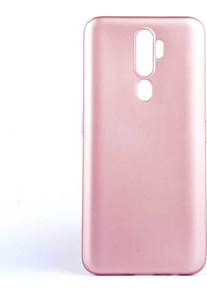 Oppo A5 2020 Kılıf Silikon Yumuşak Dokulu Premium- Rose Gold