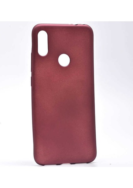 Xiaomi Redmi Note 7 Kılıf Silikon Yumuşak Dokulu Premium- Mürdüm
